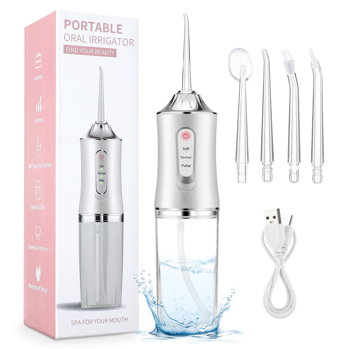 Cordless Oral Irrigator – 4 Tips