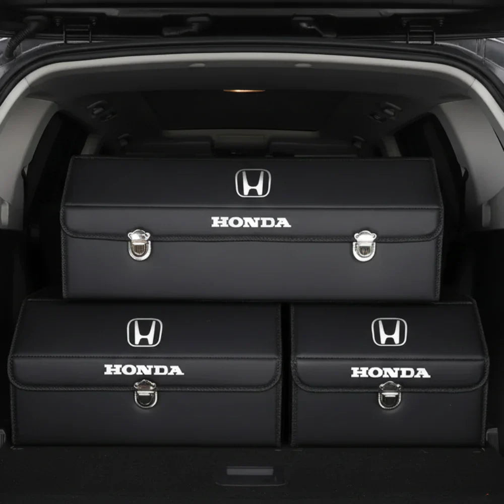 Car trunk storage box