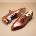 New yellow fashion lace-up shoes
