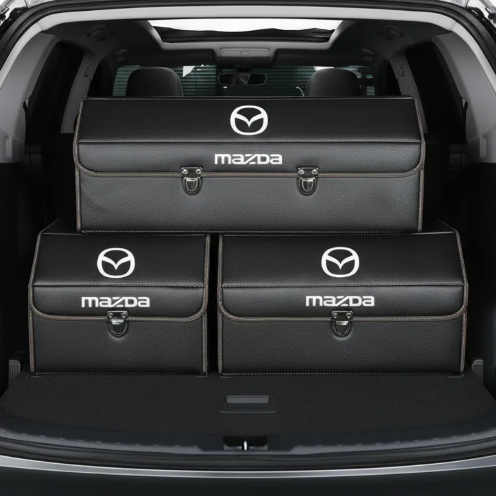Car trunk storage box