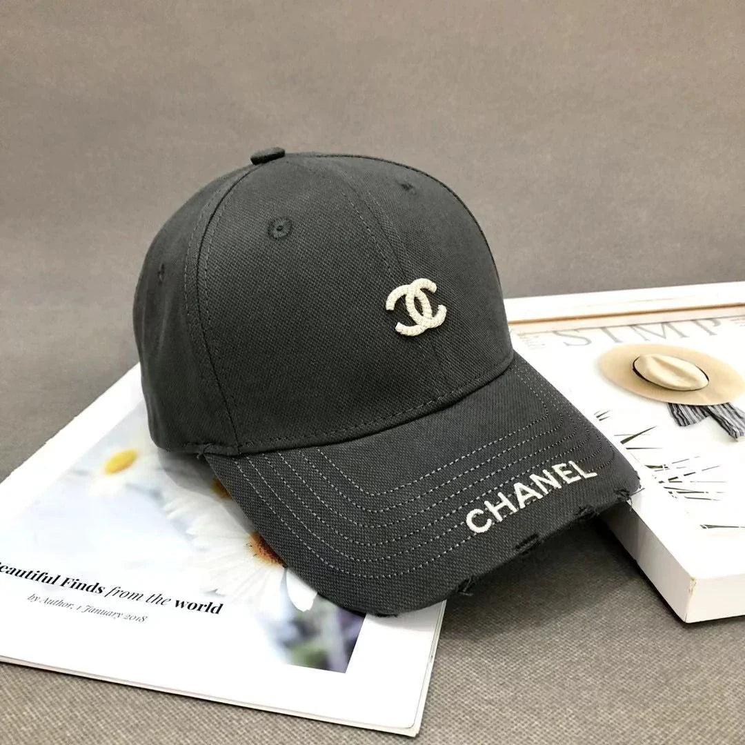 Small Fragrant Letter Embroidered Baseball Cap PD05202413104