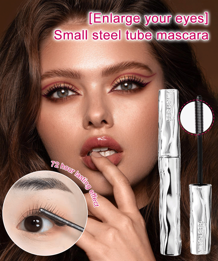 [Enlarge your eyes]Small steel tube mascara🎁50%OFF