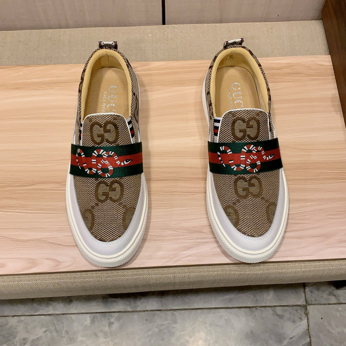 New Fashion G Logo leather Mens LoafersPD052025052603