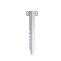 Cross Border Garden Fence Post Repair Stakes Serrated Fence Post Brackets