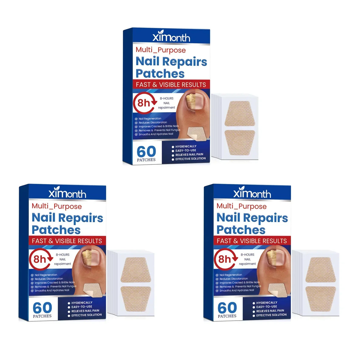 Fungus Nail Repair Patches 60pcs